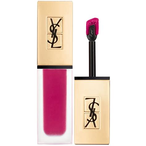 son ysl matte stain swatch|ysl tatouage couture lip color.